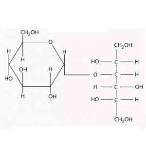 Мальтит (мальтитол) химическая структура Мальтит (мальтитол) химическая структура